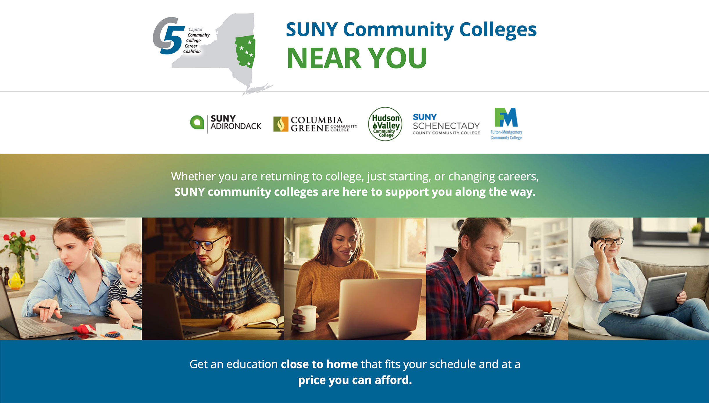 Website development for SUNY – 518 College Connect